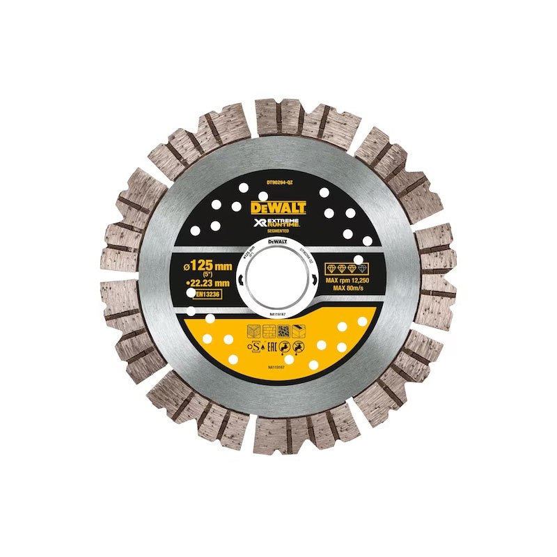 Disque Rabat Métal DEWALT Extreme DT30622-QZ - 125 X 22,2 Mm, Grain 80