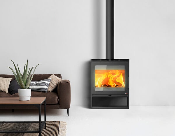 Poèle à bois TIBRE 9,4 Kw REDPOD