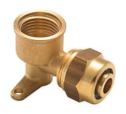 P16-81915L1 - Coude applique pour PER Ã com