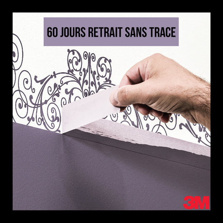 3M™ 2071 - Masquage haute précision - Surfaces délicates - PEFC Violet 50m x 24mm