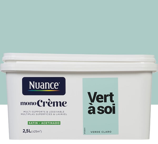 3505391057666 - Peinture MonoCrème - Vert Ã