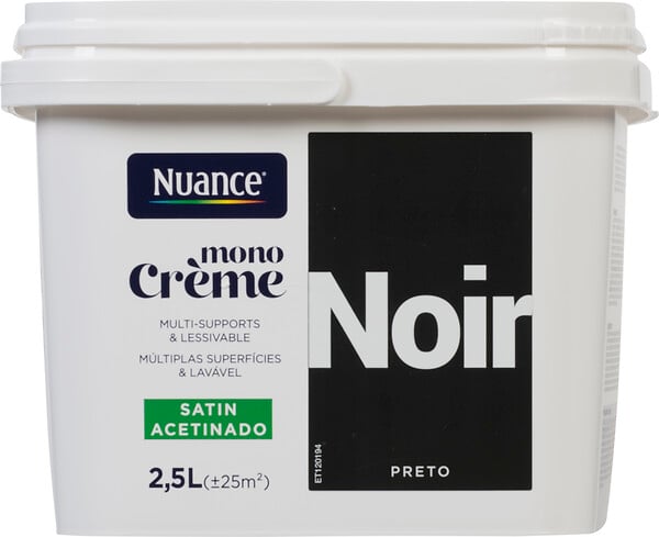 3505391057826 - Peinture MonoCrème - Noir - S