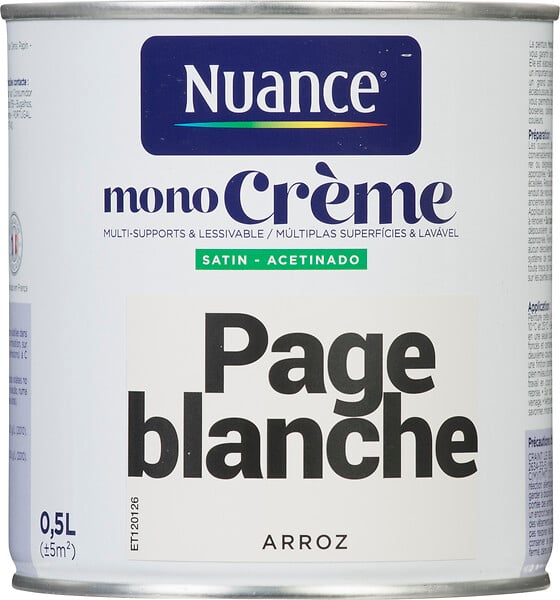3505391055648 - Peinture MonoCrème - Page Bla