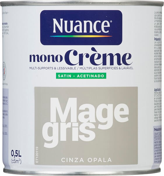 3505391055747 - Peinture MonoCrème - Mage gri