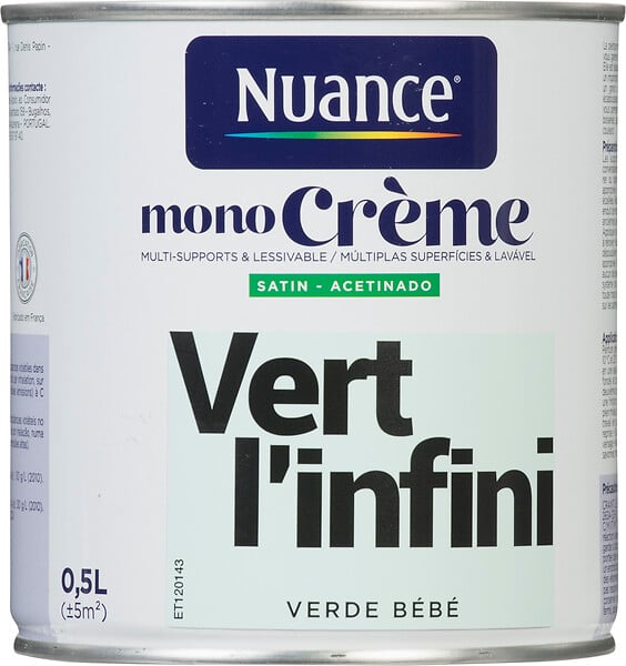 3505391056546 - Peinture MonoCrème - Vert li