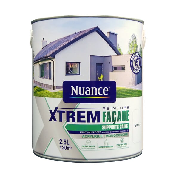 H17779-2L5 - Peinture XTREM Façade - Blanc