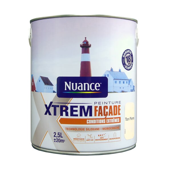 H17784-2L5 - Peinture XTREM Façade - Ton p