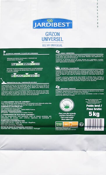 44820J5 - Gazon à semer universel - 5kg