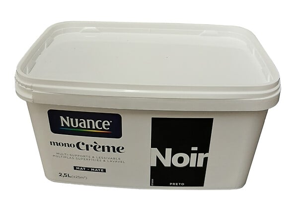 3505391094630 - Peinture MonoCrème - Noir - M