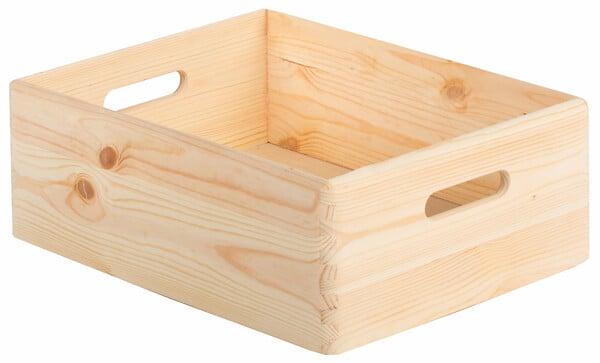 CBS403014 - Boîte de rangement en pin mas