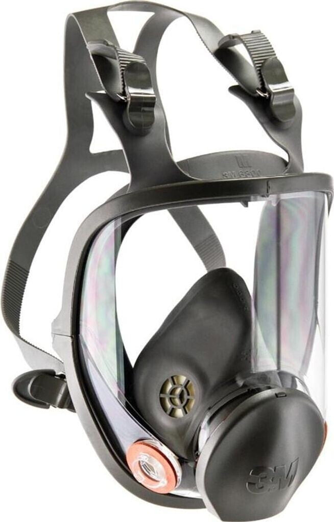 6800 - Masque complet silicone - anti-poussières et anti-gaz - Livré sans filtre Taille M