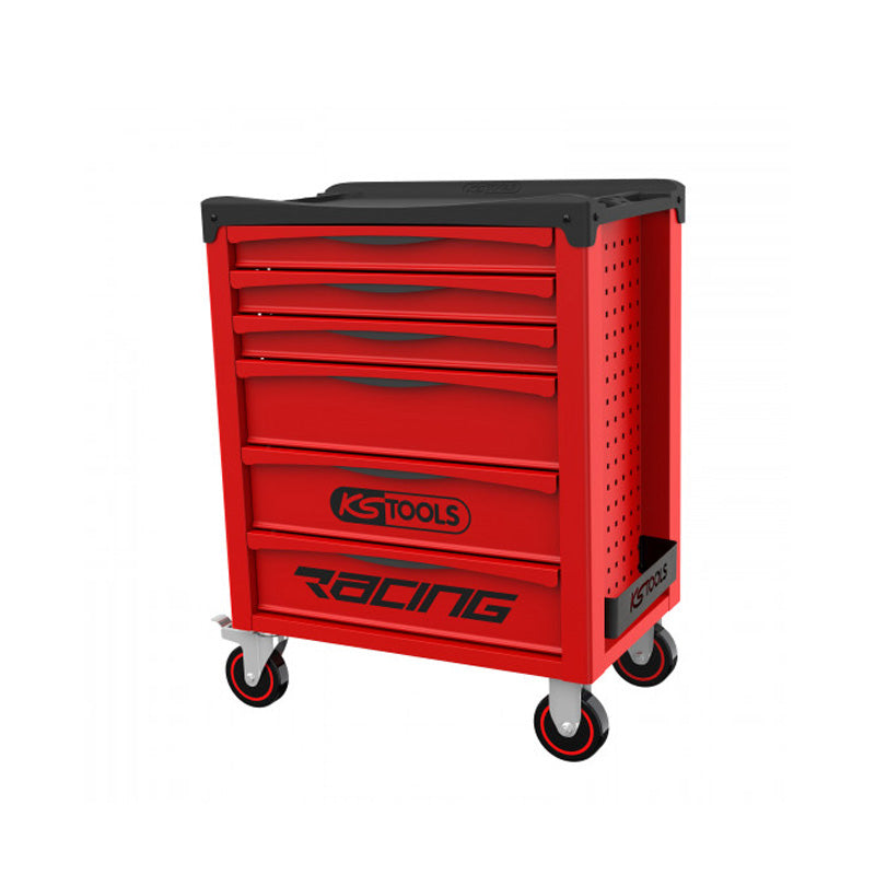 KSTOOLS - Servante Mobile En Métal/pvc à 4 Compartiments 72x52x32cm 850 0340