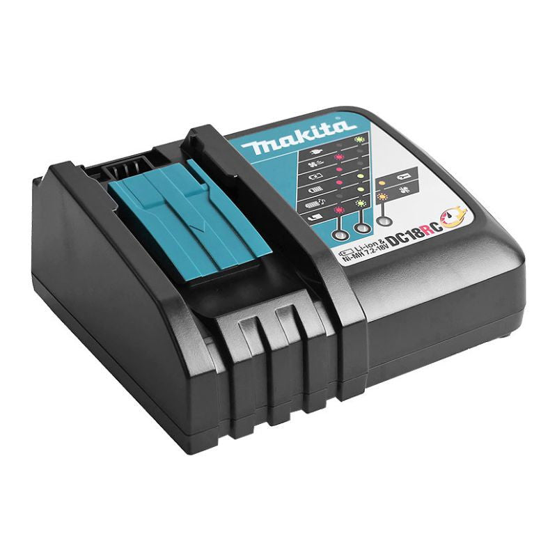 Pack Énergie 2 batteries 6,0 Ah BL1860B + 1 chargeur rapide DC18RC MAKITA - en carton
