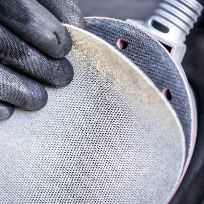 5 disques abrasifs BOSCH 2608900672 excentriques bois et peinture net M480 EXPERT Ø125 G100