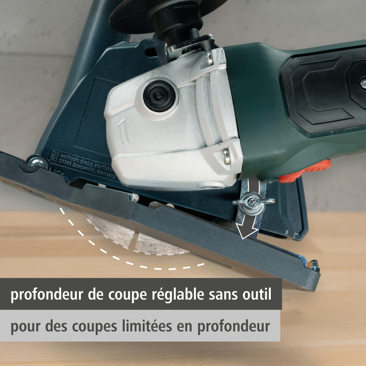 Capot d'aspiration pour meuleuses - WOLFCRAFT - 5017000