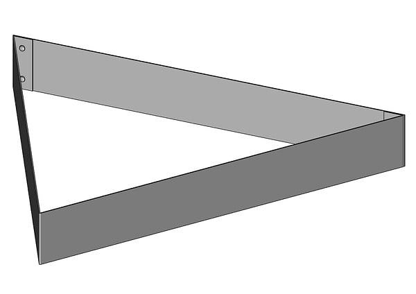 Triangle de paillage 39cm