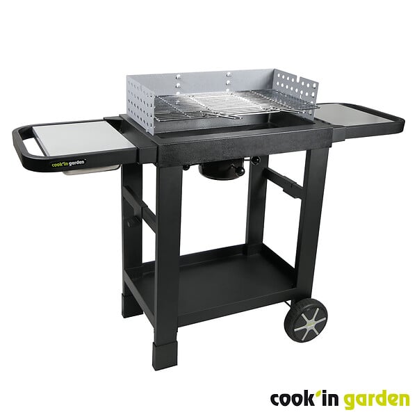 Barbecue Charbon EASY 60 Cook’in Garden – 8/10 Personnes – Cuve Fonte