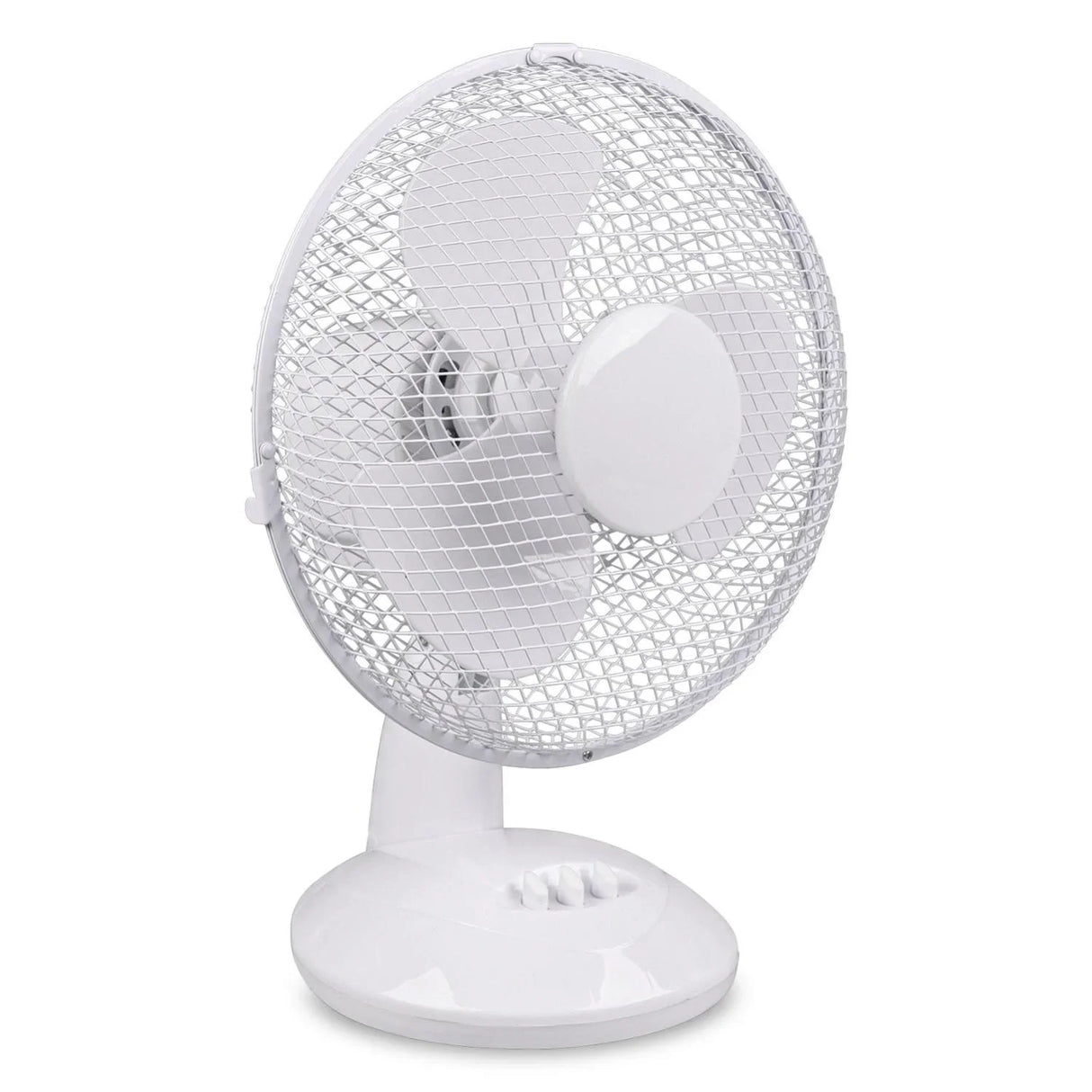 Ventilateur mobile - Plastique - Blanc - 30cm - 60W