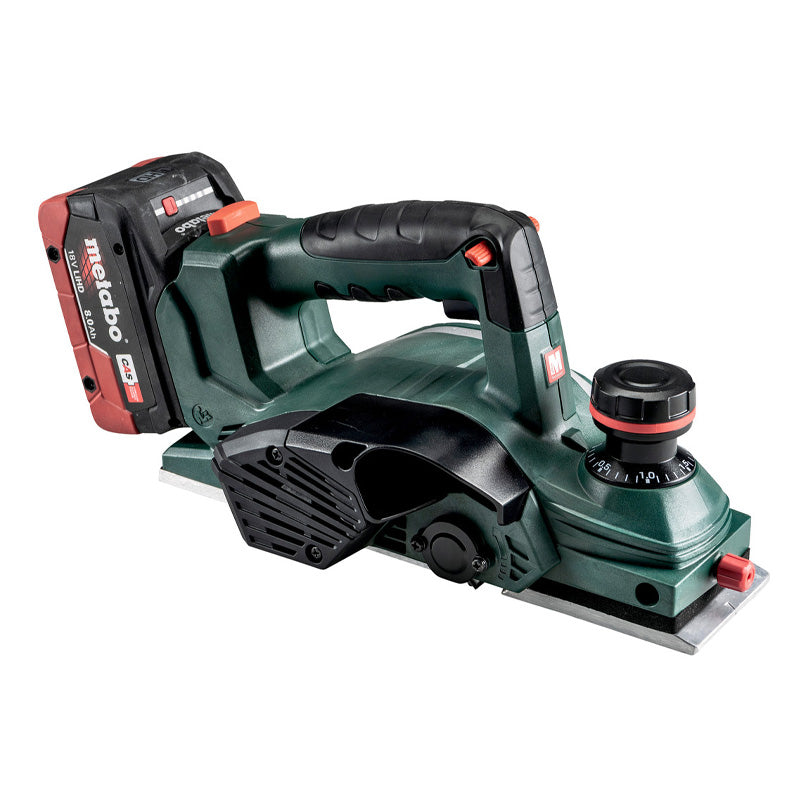 Rabot 82mm METABO 18V SANS FIL HO 18 LTX 20-82 (vendu sans batterie) + coffret Metaloc