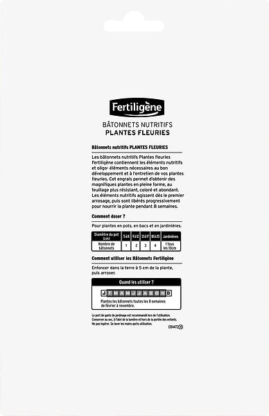 3121970173659 - FERTILIGENE Engrais Bâtonnets