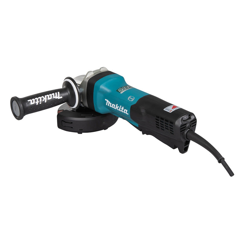 Meuleuse 125mm 1900W Makita GA5093X01 Frein et interrupteur à poignée de sécurité