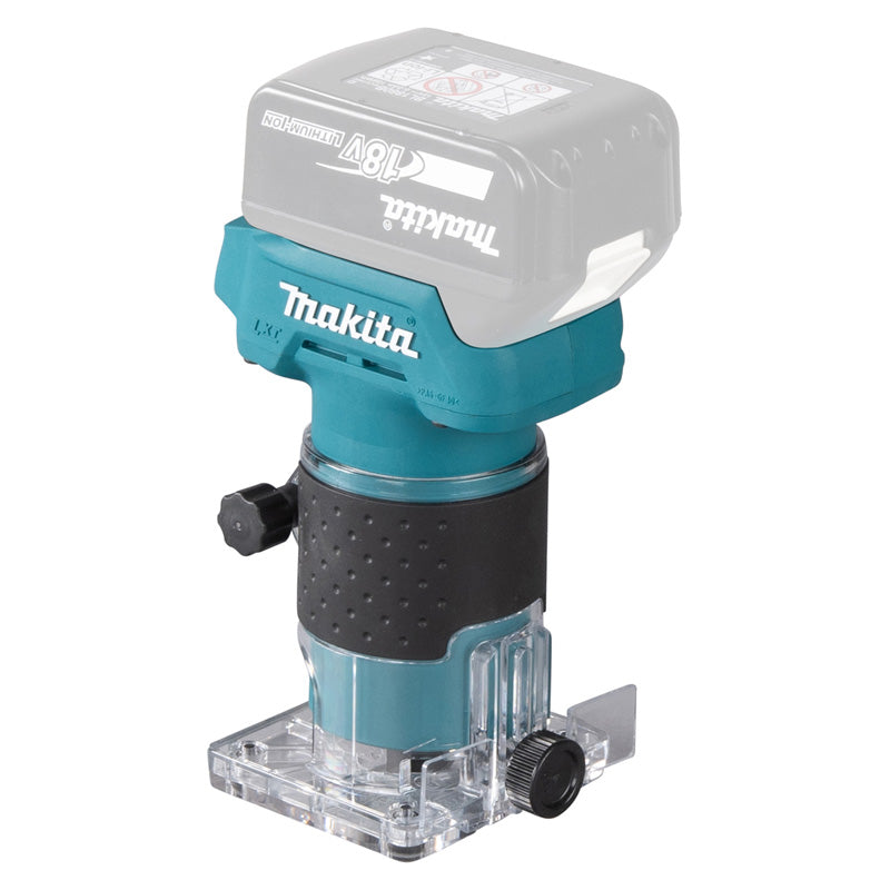 Affleureuse 18V LXT ®MAKITA - DRT52Z Li-Ion - Ø 6 mm (vendu sans batterie)