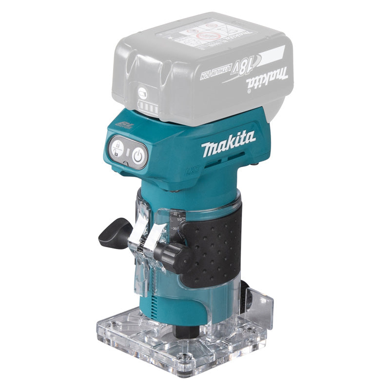 Affleureuse 18V LXT ®MAKITA - DRT52Z Li-Ion - Ø 6 mm (vendu sans batterie)