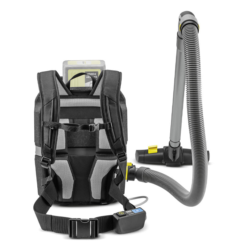 Aspirateur Dorsal - KÄRCHER - BVL 3/1 BP Pack (avec batterie + chargeur) - 9.568-388.0