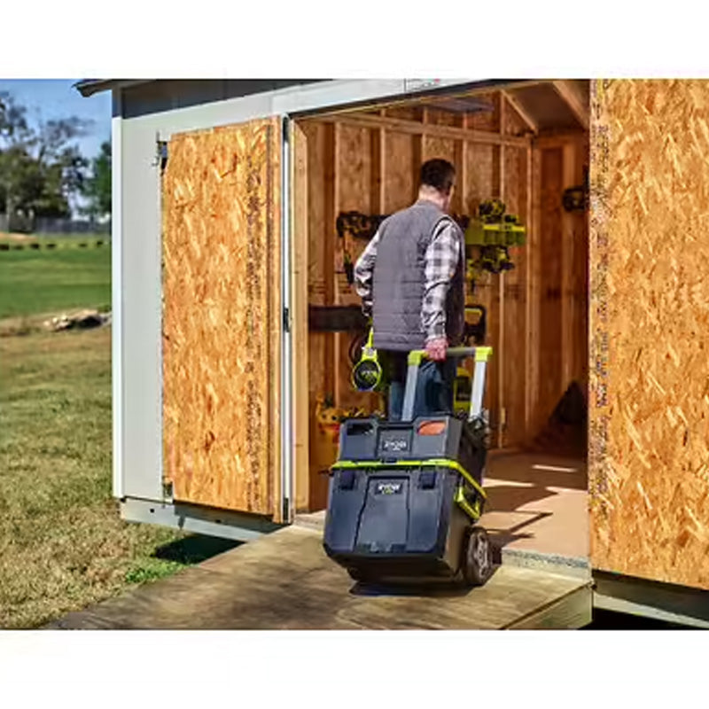 Boite à outils RYOBI RSL201 avec roulettes 66,5L Systeme LINK