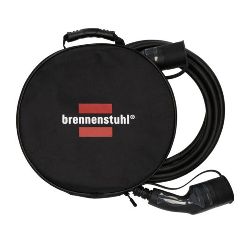 Câble de recharge EV type 2 - BRENNENSTUHL - 1384000030 - L.7m 22kW noir IP55