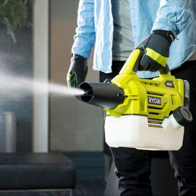 Brumisateur 18V - RYOBI RY18FGA-0 - distance max. pulvérisation : 4,5 m - réservoir 2 L (vendu sans batterie)