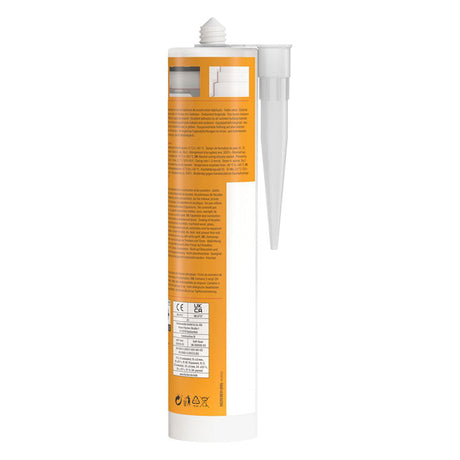 Cartouche de mastic silicone pour le bâtiment SI 280 ml transparent FISCHER 94417