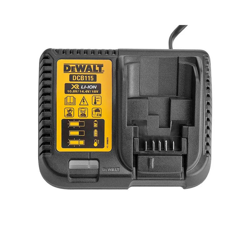Pack 3 outils DEWALT Perceuse-visseuse à percussion + visseuse à choc +perforateur SDS-plus + 2 batteries + chargeur