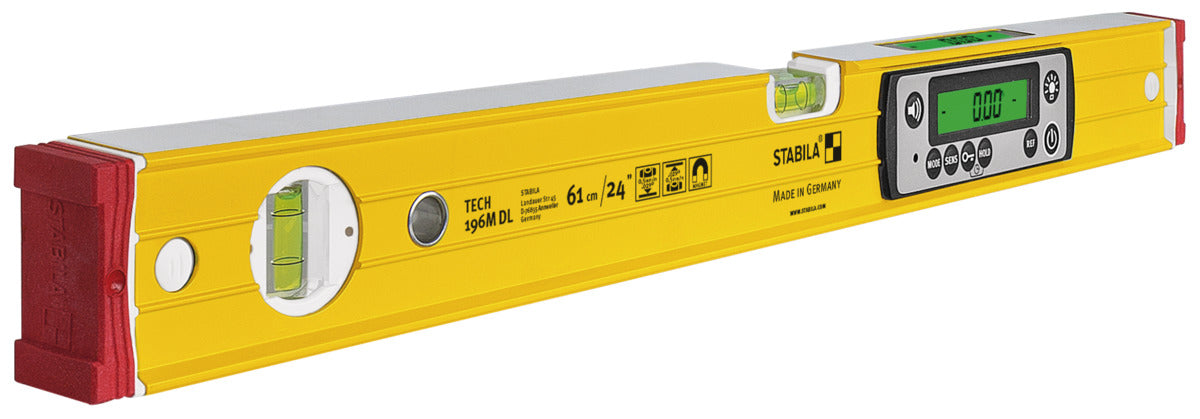 Niveau électronique TECH 196M DL, 61 cm STABILA 19823