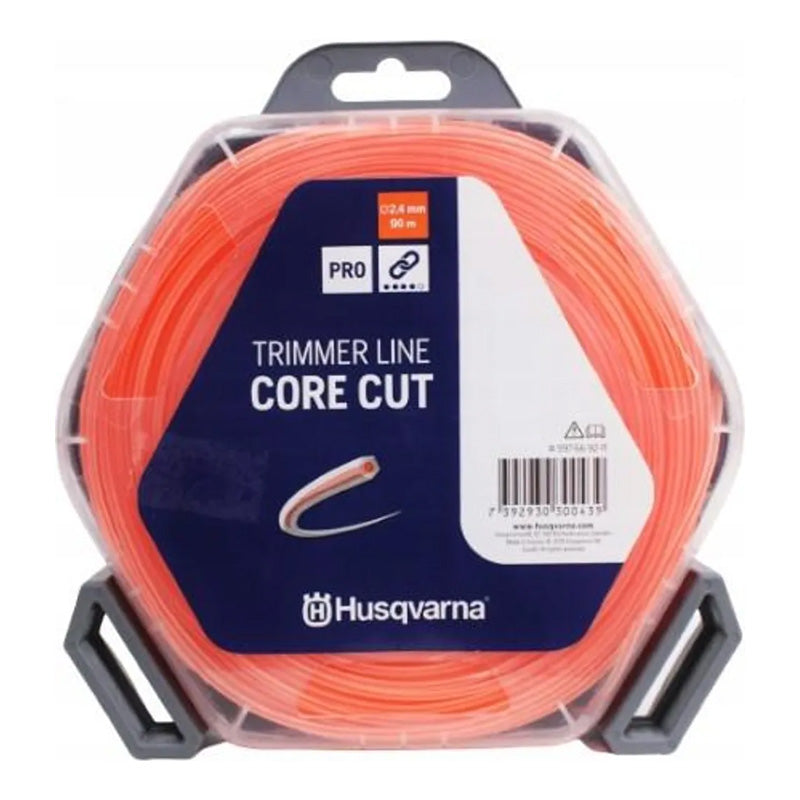 Fil de coupe HUSQVARNA 597669211 2,4 mm Orange/translucide