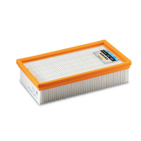 Filtre plissé plat Wet & Dry - KÄRCHER - 6.907-662.0