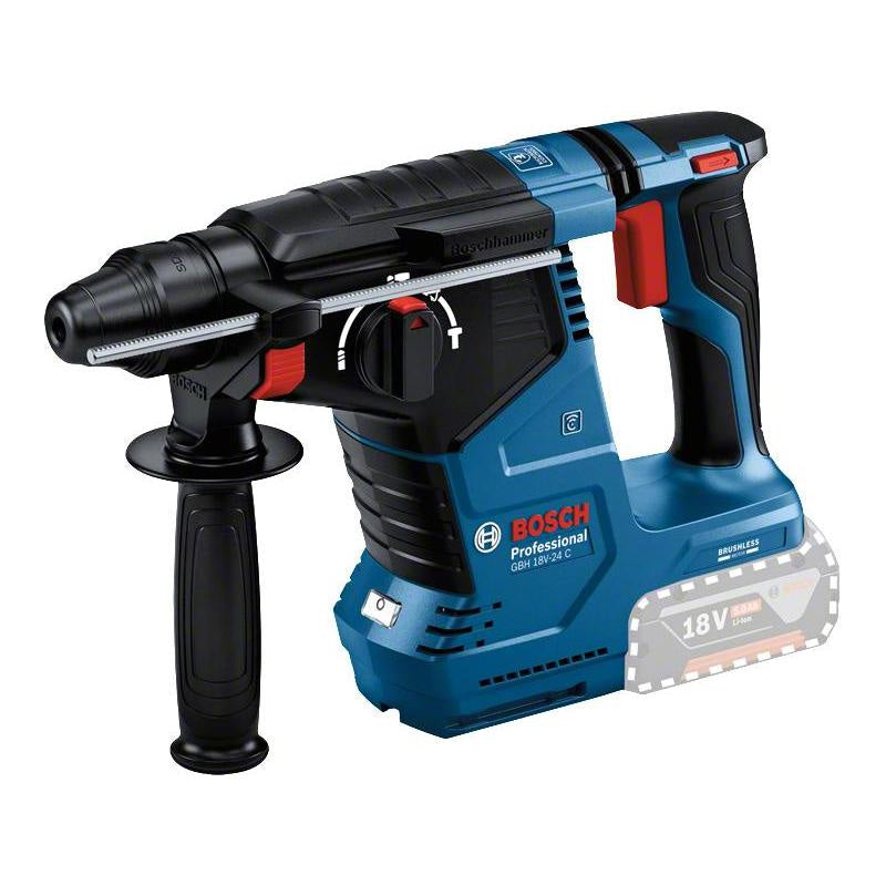 Perforateur sans-fil SDS plus BOSCH GBH 18V-24 C - 0 611 923 000 Professional (vendu sans batterie)
