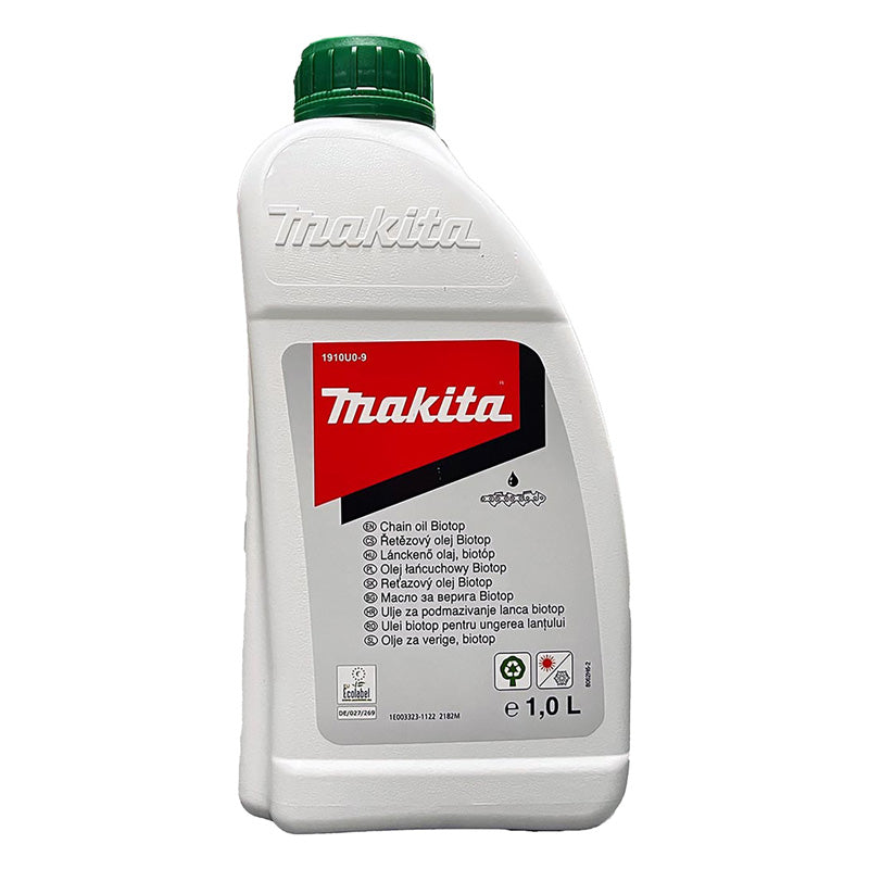 Huile de chaîne Biotop 1L MAKITA 1910U0-9
