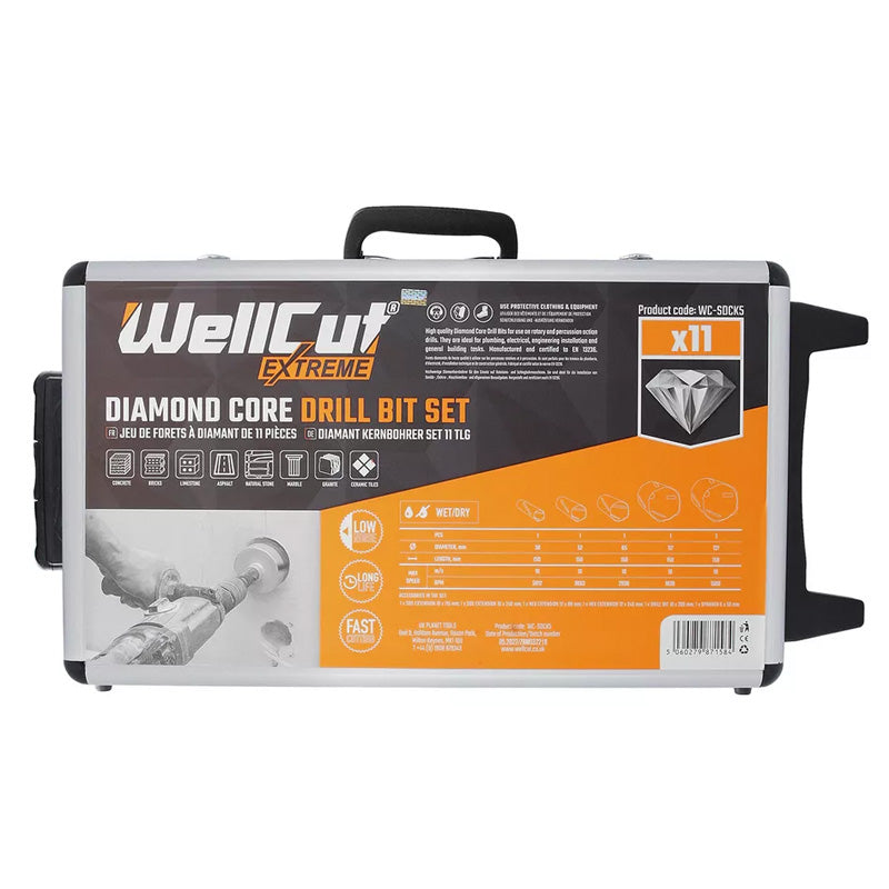 Lame de scie circulaire bois WELLCUT WP2418016 TCT 180x2.5/1.5- 40 dents