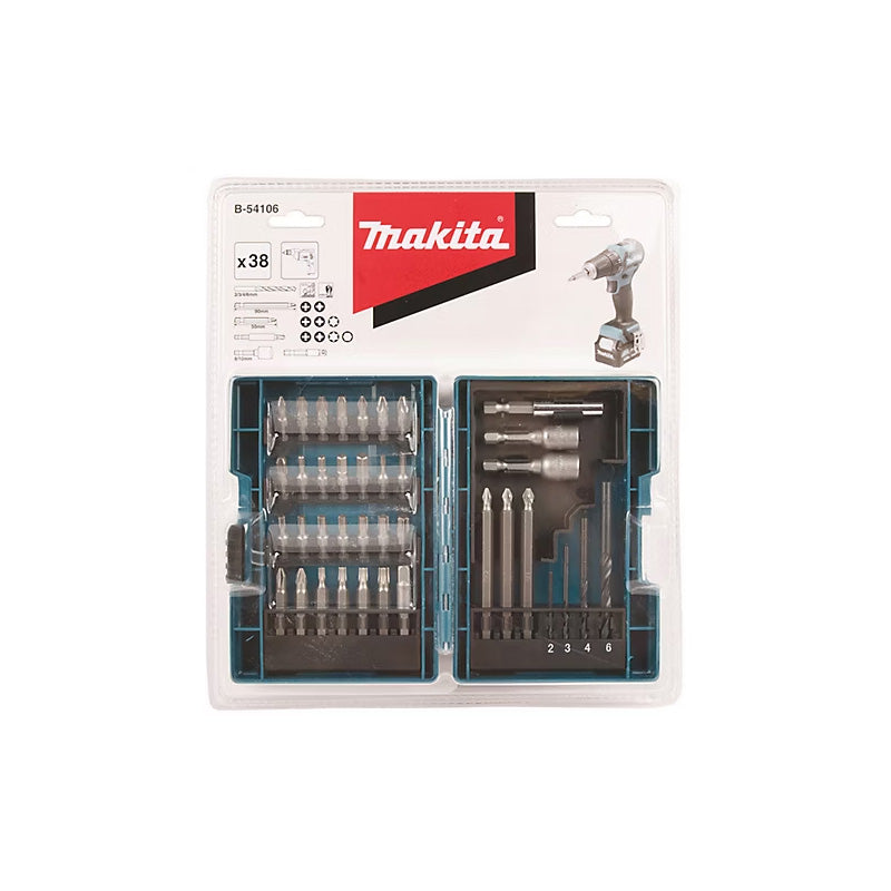 Jeu de forets et embouts MAKITA B-54106 38 pcs