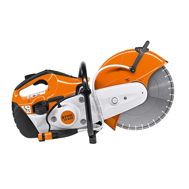 Lot de 20 Disques + 1 Découpeuse à disque - STIHL - TS420 OFFERTE (5 Mixtes LBA50 350mm - 5 béton LT30 350mm - 10 Acier AS30S 350mm)