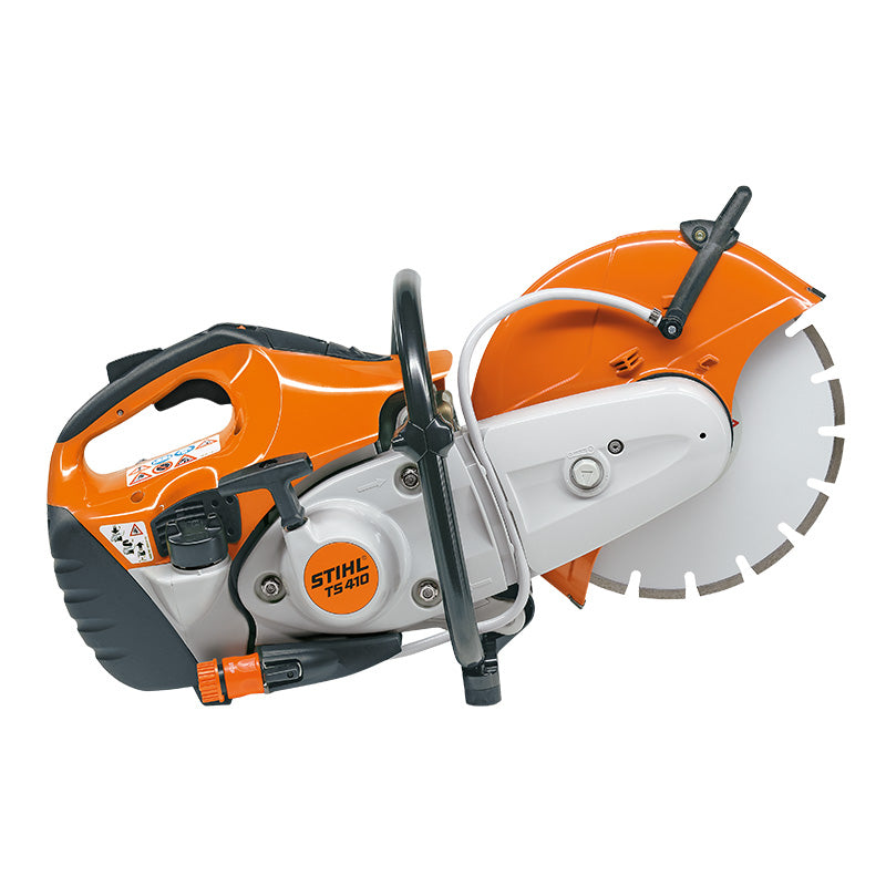 Lot de 20 Disques + 1 Découpeuse à disque - STIHL - TS410 (5 Mixtes LBA50 300mm - 5 béton LT30 300mm - 10 Aciers AS30S 300mm)
