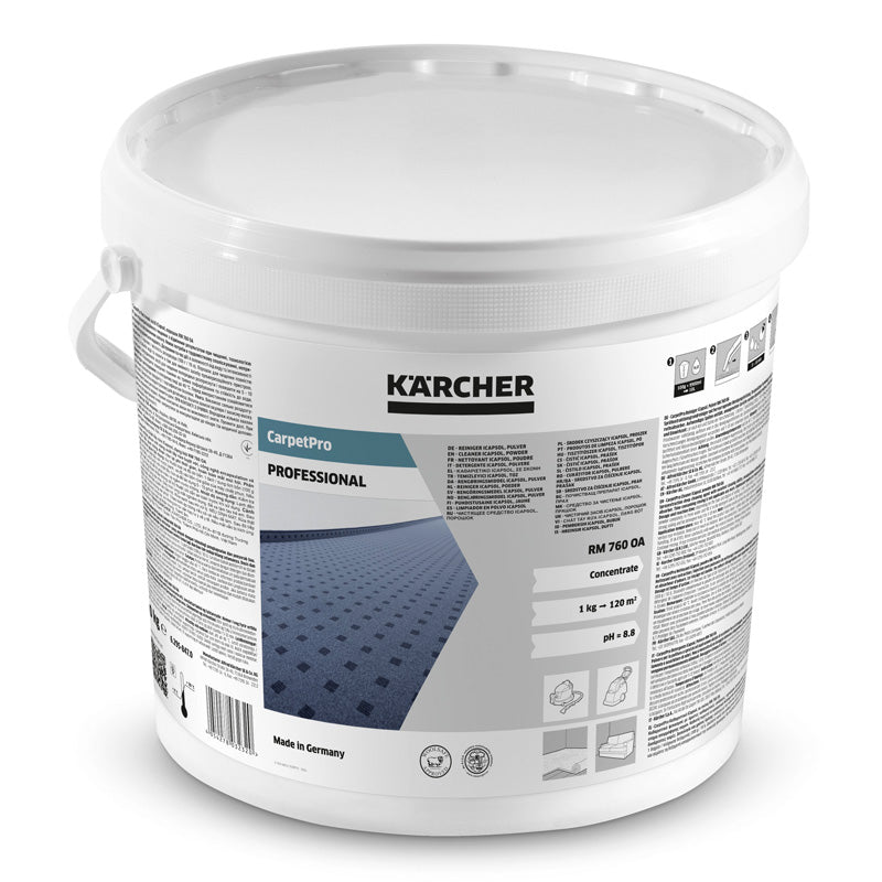 Nettoyant en poudre pour moquette KARCHER 6.296-247.0 RM 760 iCapsol - 10kg
