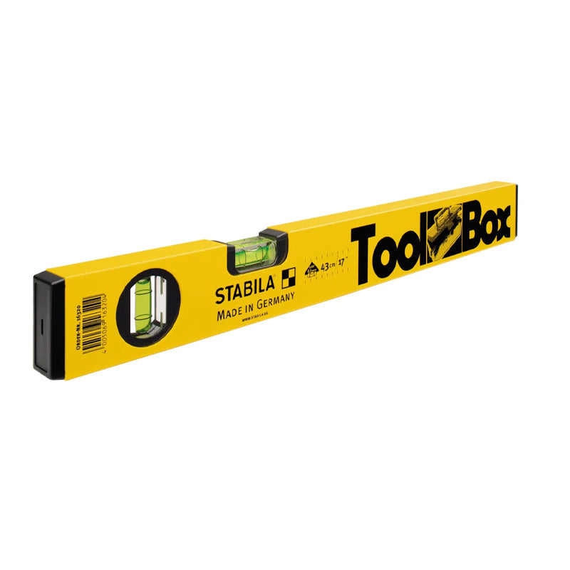 Niveaux à bulle TOOLBOX, 43 cm STABILA 16320