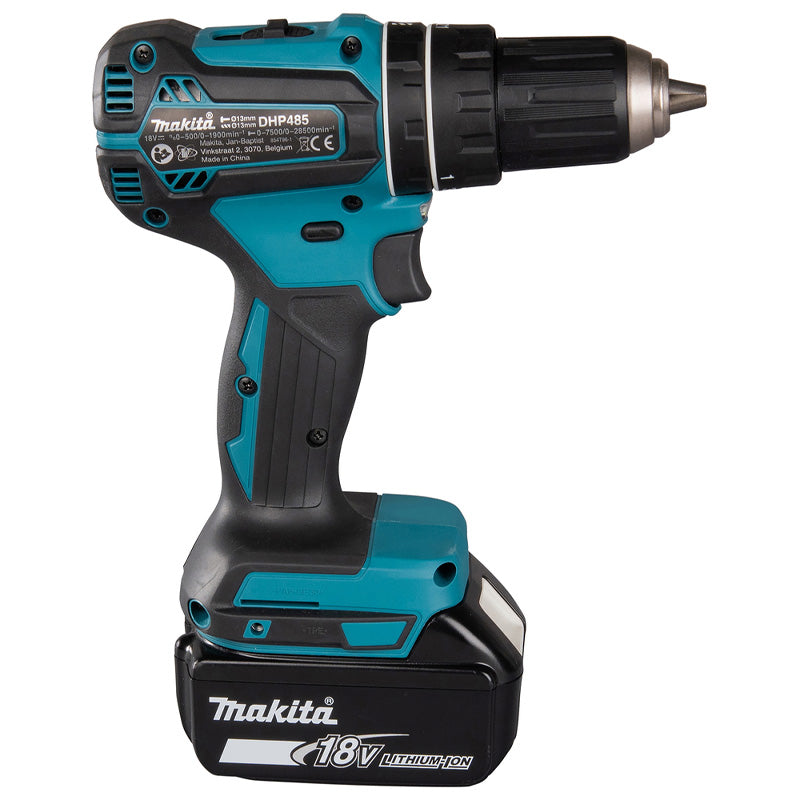 Perceuse visseuse Brushless 18V DHP485RMJ 2 x 4 Ah - Ø 13 mm - 50 Nm en Makpak
