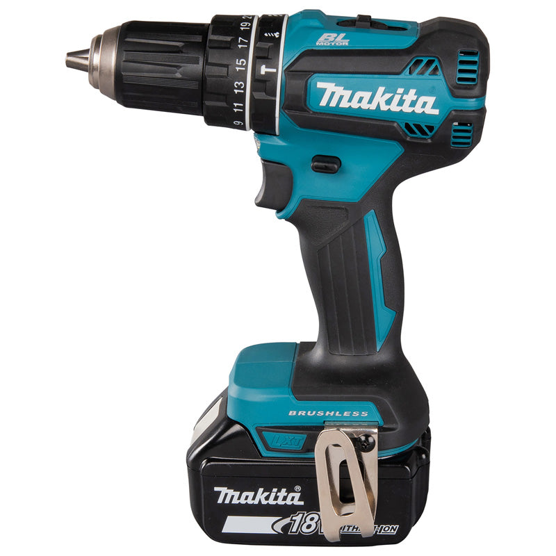 Perceuse visseuse Brushless 18V DHP485RMJ 2 x 4 Ah - Ø 13 mm - 50 Nm en Makpak
