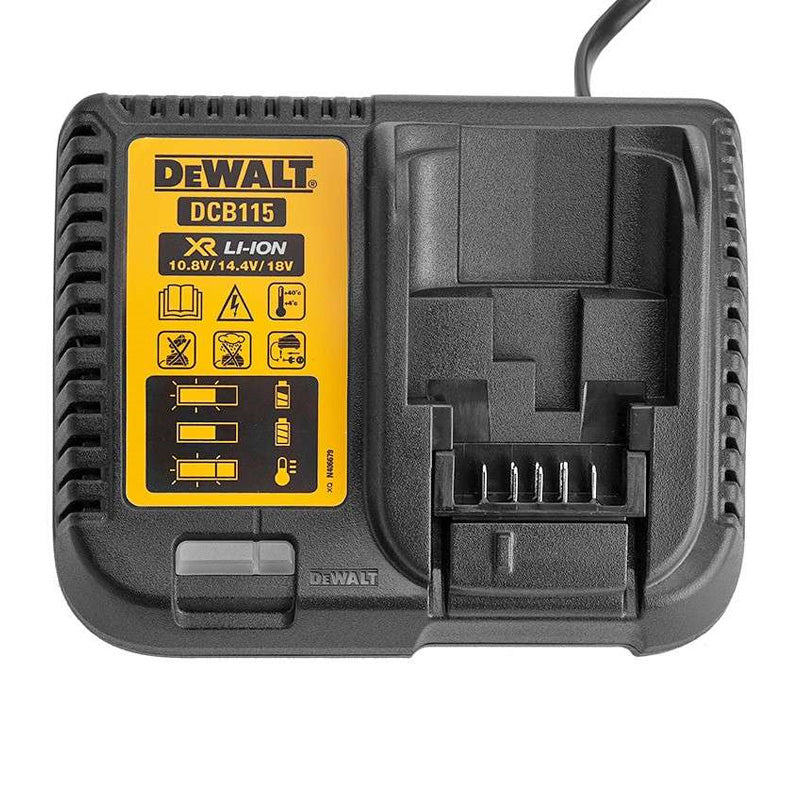 Pack ÉNERGIE DEWALT 2 Batteries 5,0 Ah 18V DCB184-XJ et un chargeur DCB1104-QW