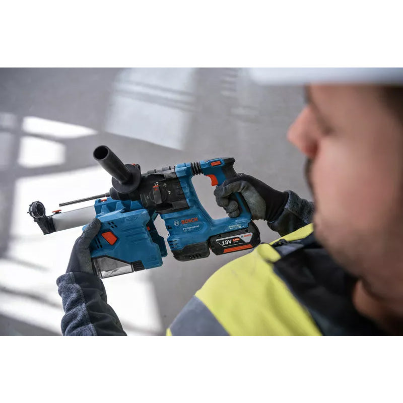 Perforateur sans fil SDS-PLUS GBH 18V-22 BOSCH PROFESSIONAL 0611924001 avec L-BOXX (Produit seul)