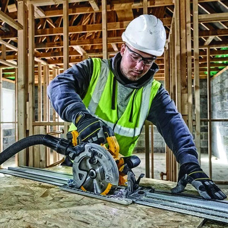 Scie Circulaire XR 18V Brushless 184 Mm - Compatible Rail De Guidage DEWALT DCS572NT-XJ (sans batterie)