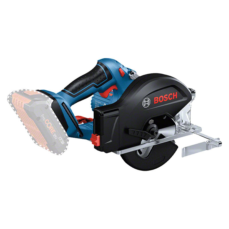 Scie circulaire Métal 136mm BOSCH GKM 18V-50 solo L-Boxx
